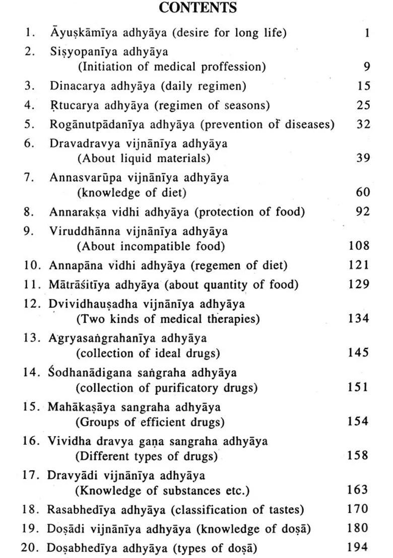 Astanga Samgraha (Sutra Sthana) - Indya