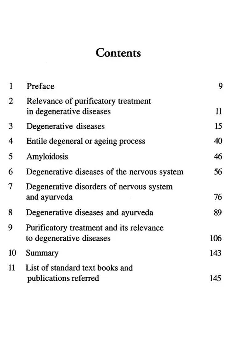 Relevance of Purificatory Treatment in Degenerative Diseases (Kottakal Ayurveda Series- 144) - Indya