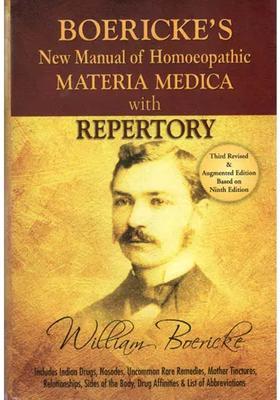 Boerickes New Mannual of Homeopathic Materia Medica with Repertory