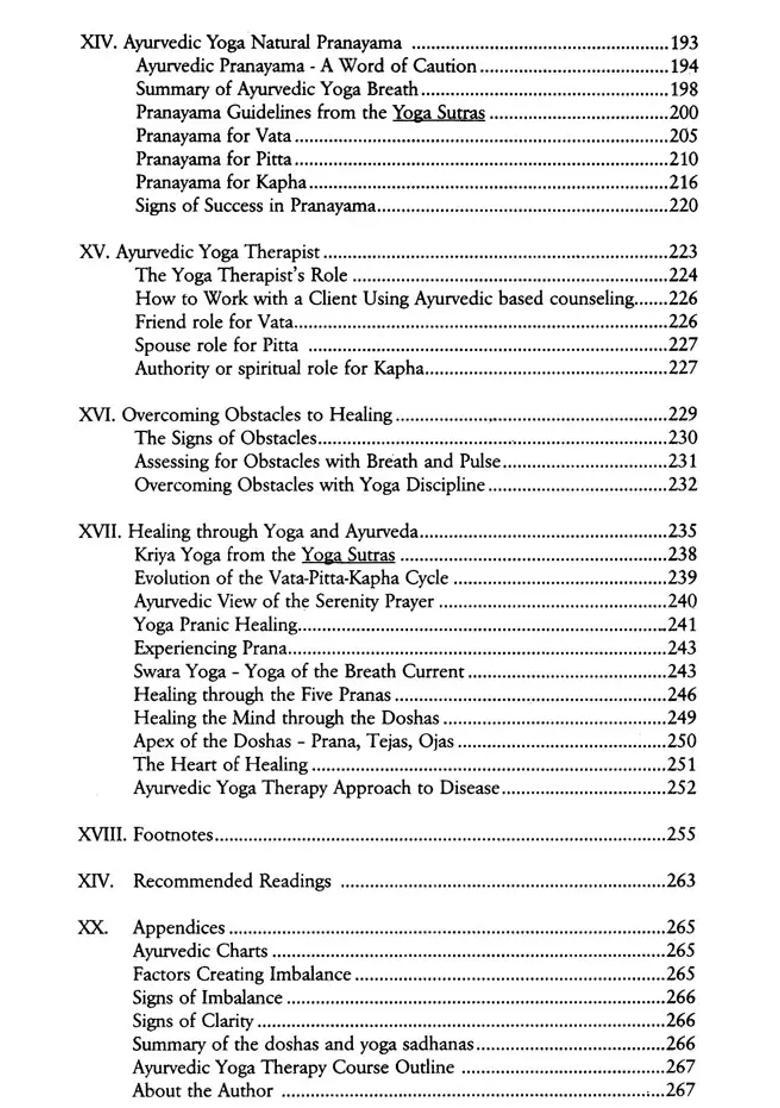 Ayurvedic Yoga Therapy - Indya