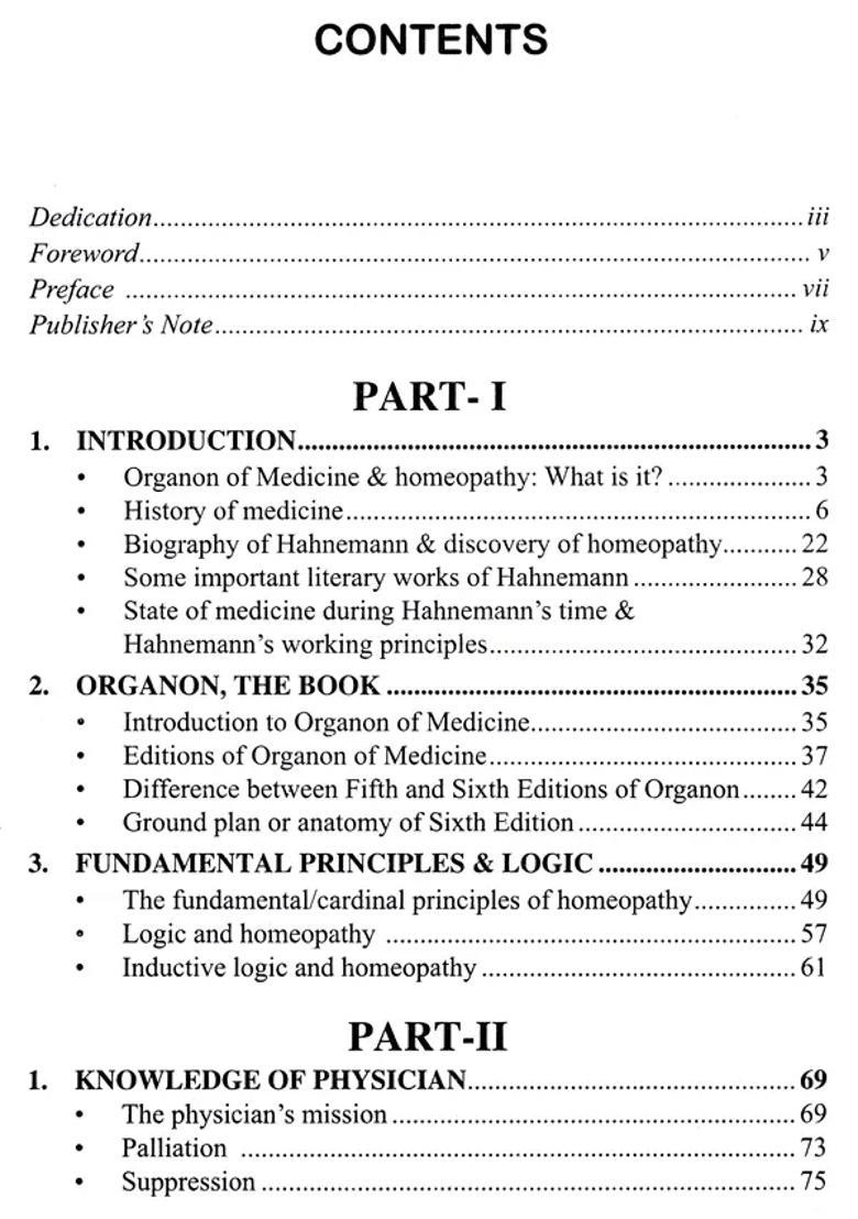 Comprehensive Study of Organon (An Attempt to Understand The Organon of Medicine as a Scientific Treatise) - Indya
