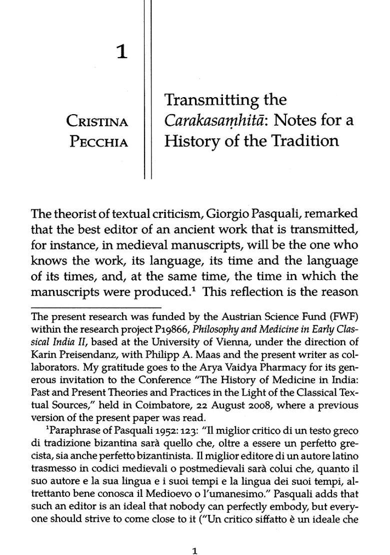 Medical Texts and Manuscripts in Indian Cultural History - Indya