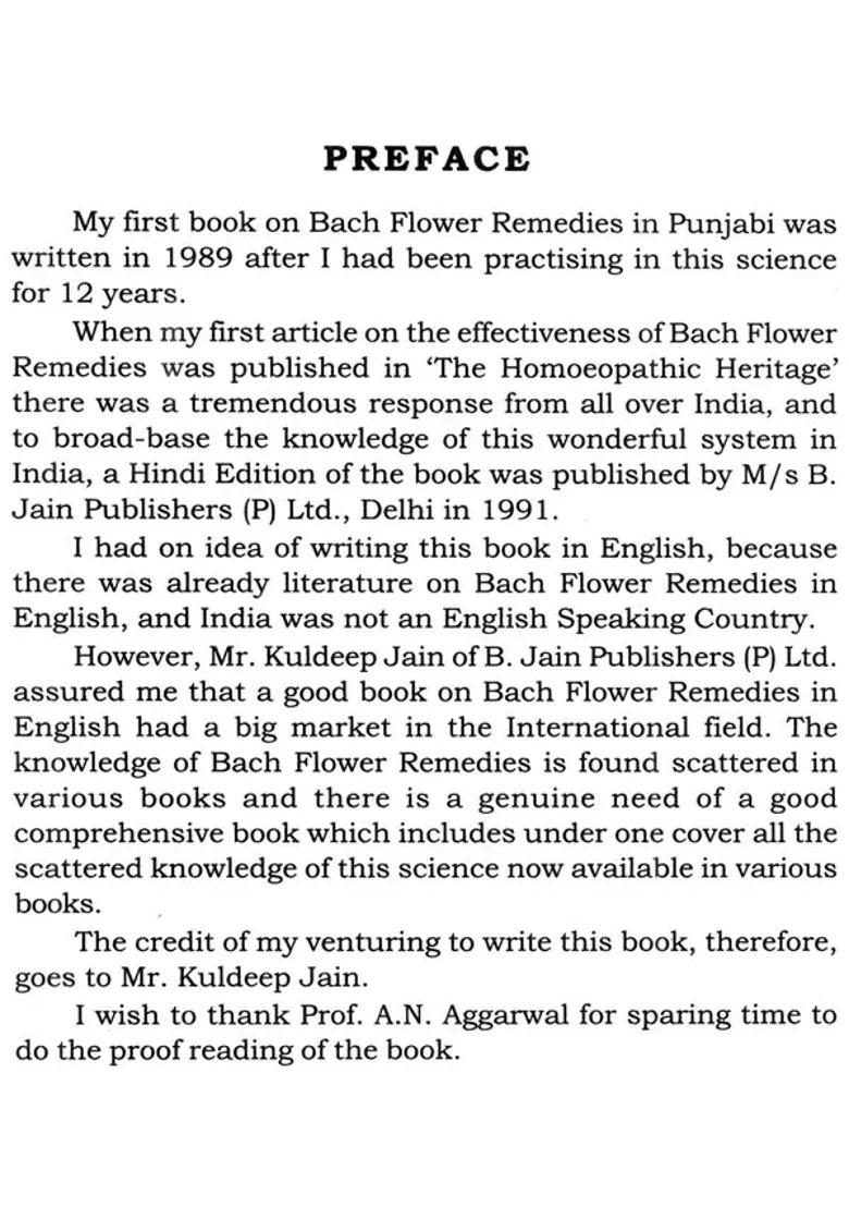 Bach Flower Remedies (A Comprehensive Study) - Indya