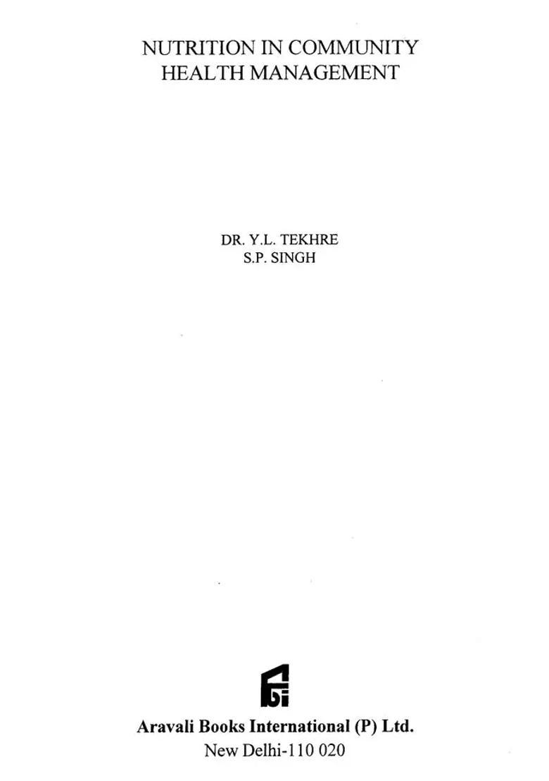 Nutrition in Community Health Management - Indya