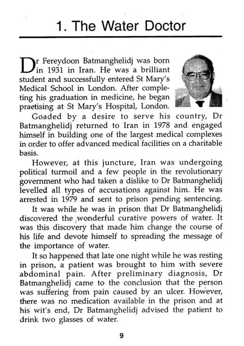 Water A Miracle Therapy - Indya