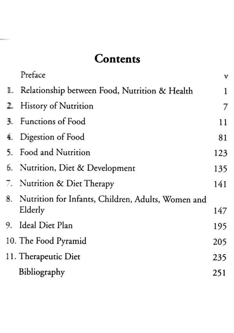 A Textbook on Food, Nutrition and Dietetics - Indya