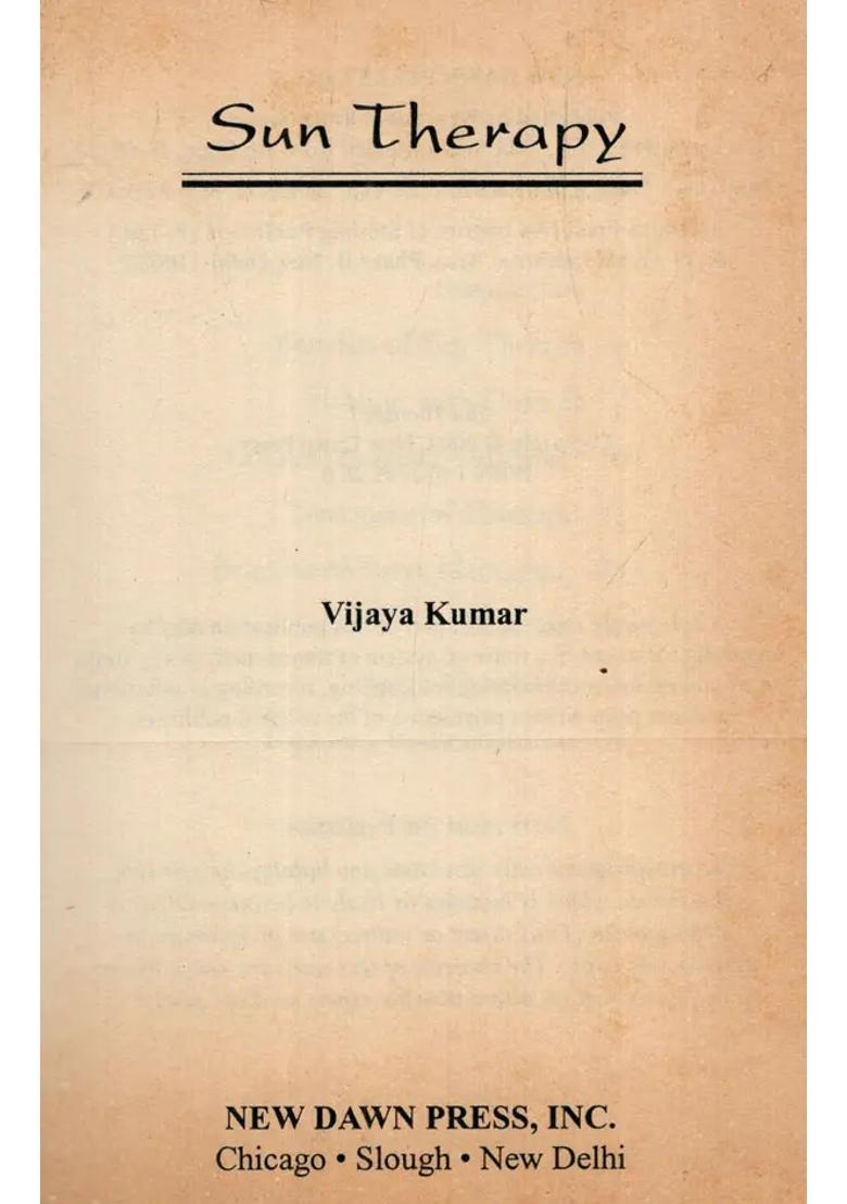 Secrets of Therapy (Sun Therapy, Reiki Therapy and Aroma Therapy) - Set of Three Volumes - Indya