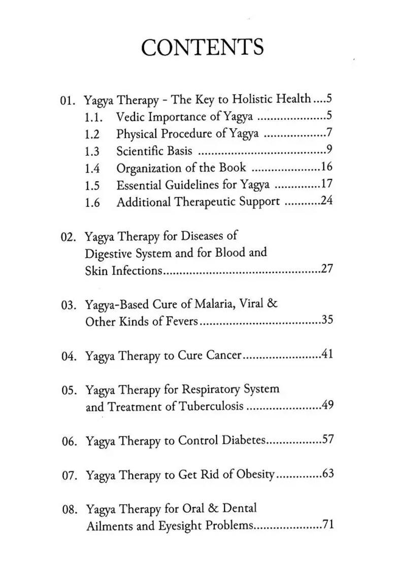 Applied Science of Yagya For Health Environment - Indya