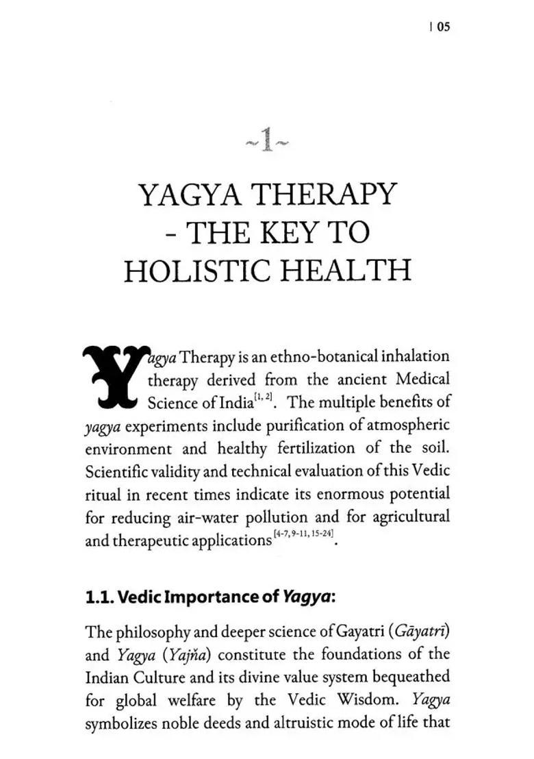 Applied Science of Yagya For Health Environment - Indya