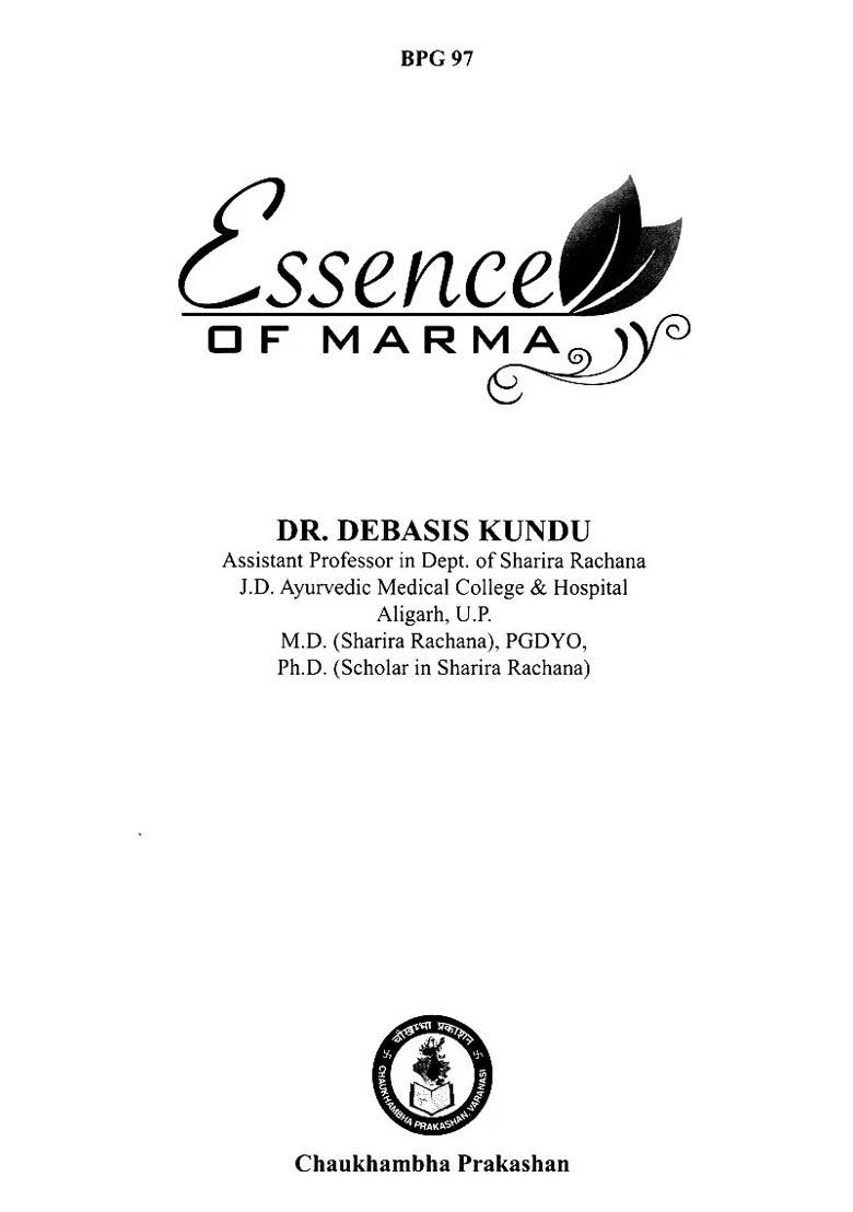 Essence of Marma - Indya