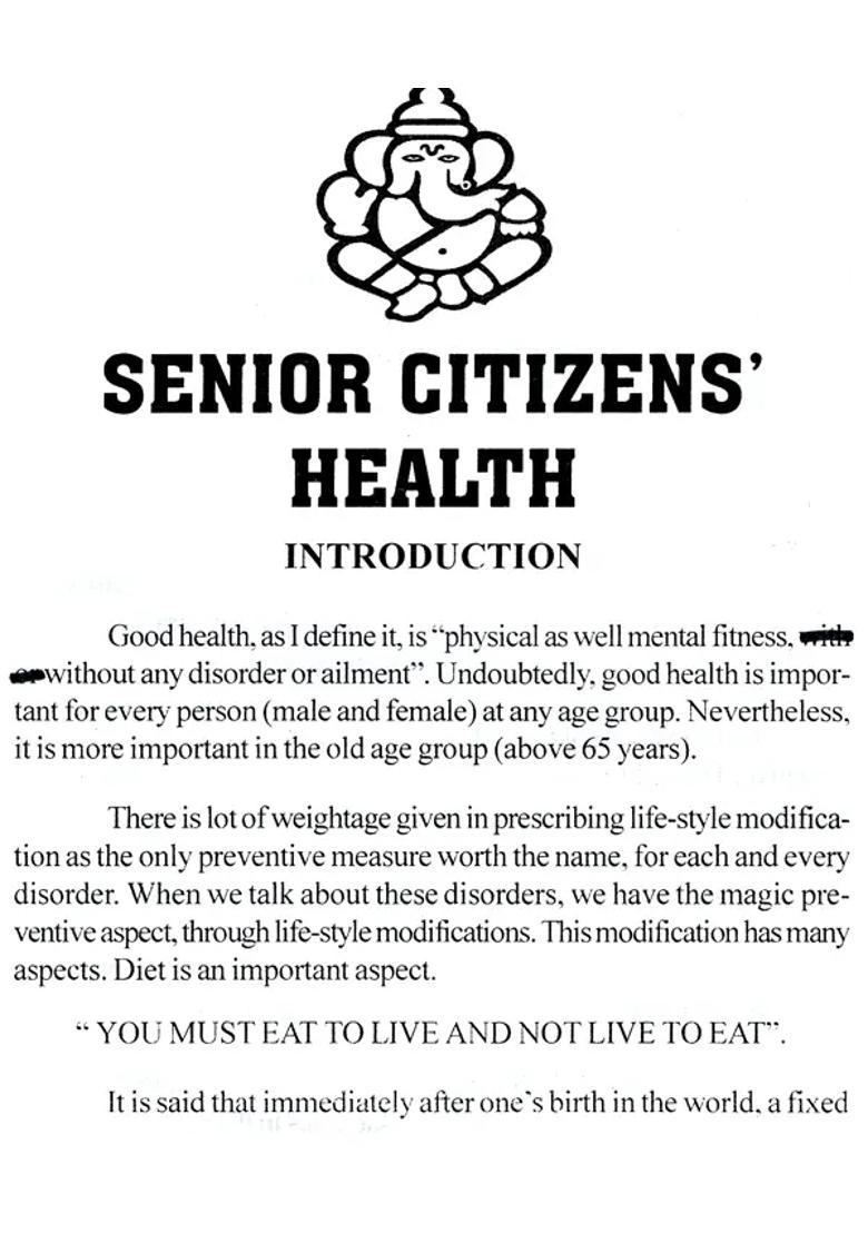 Senior Citizens Health - Indya