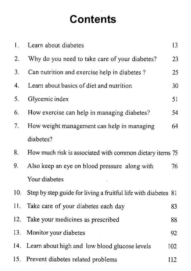 Winning Diabetes - Indya