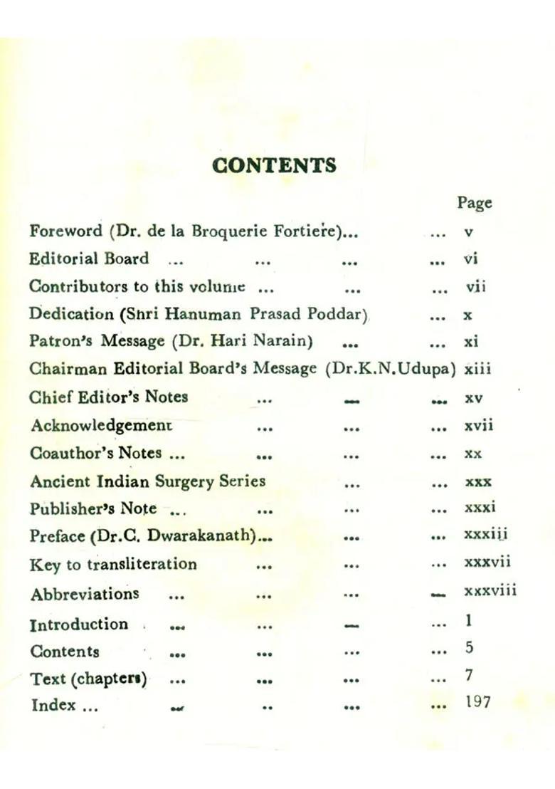 Paediatric Gynaecological Considerations Aphorisms in Ancient Indian Surgery- Based on Chapters 27-38 63-66 of Uttara-Tantra in Susruta Samhita Part-9 (An Old and Rare Book) - Indya