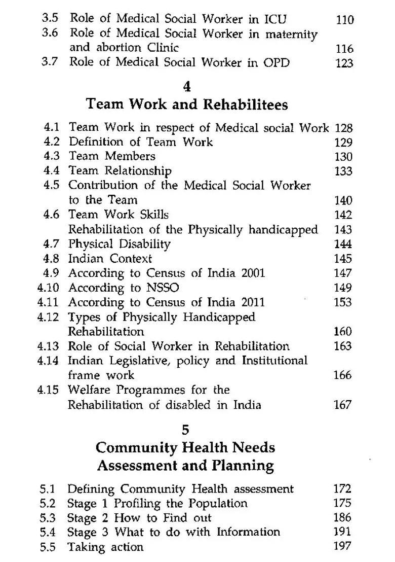 Social Work in Health Care - Indya