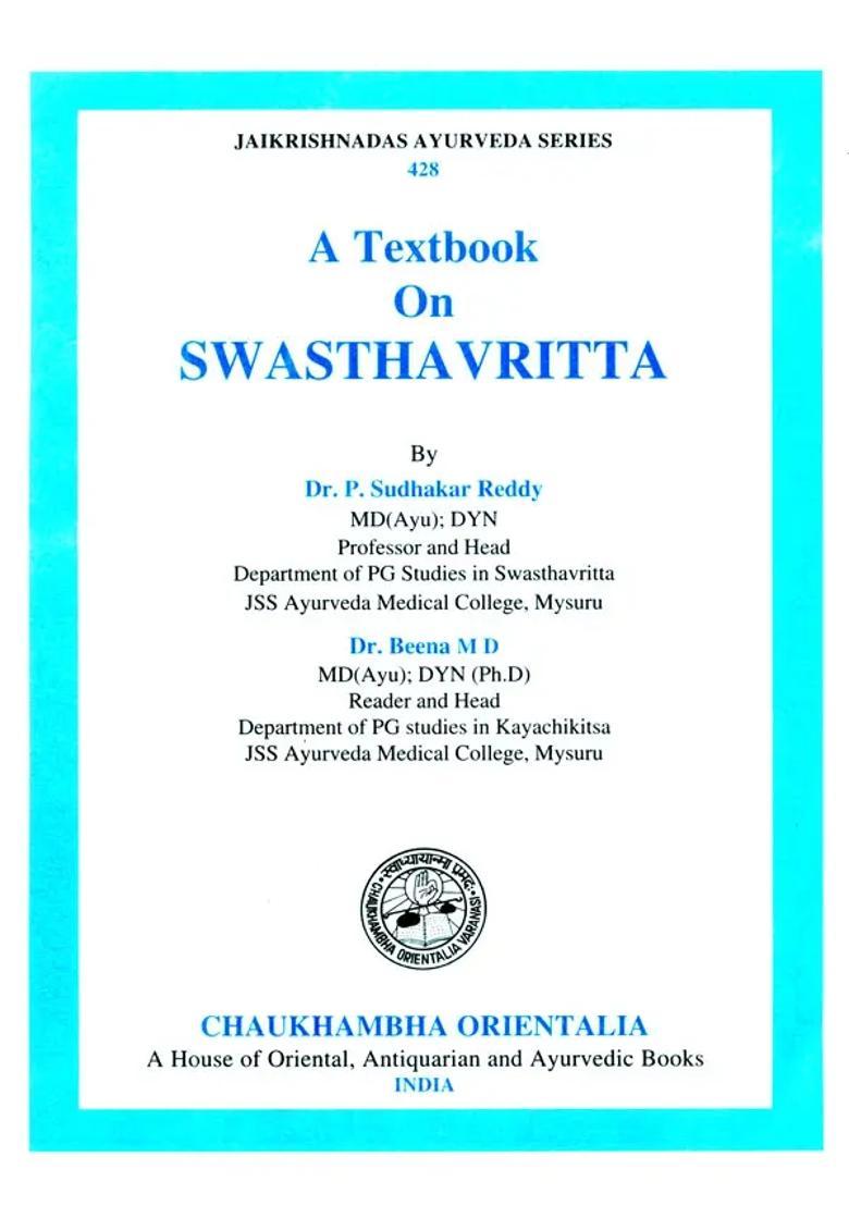A Text Book on Swasthavritta - Indya