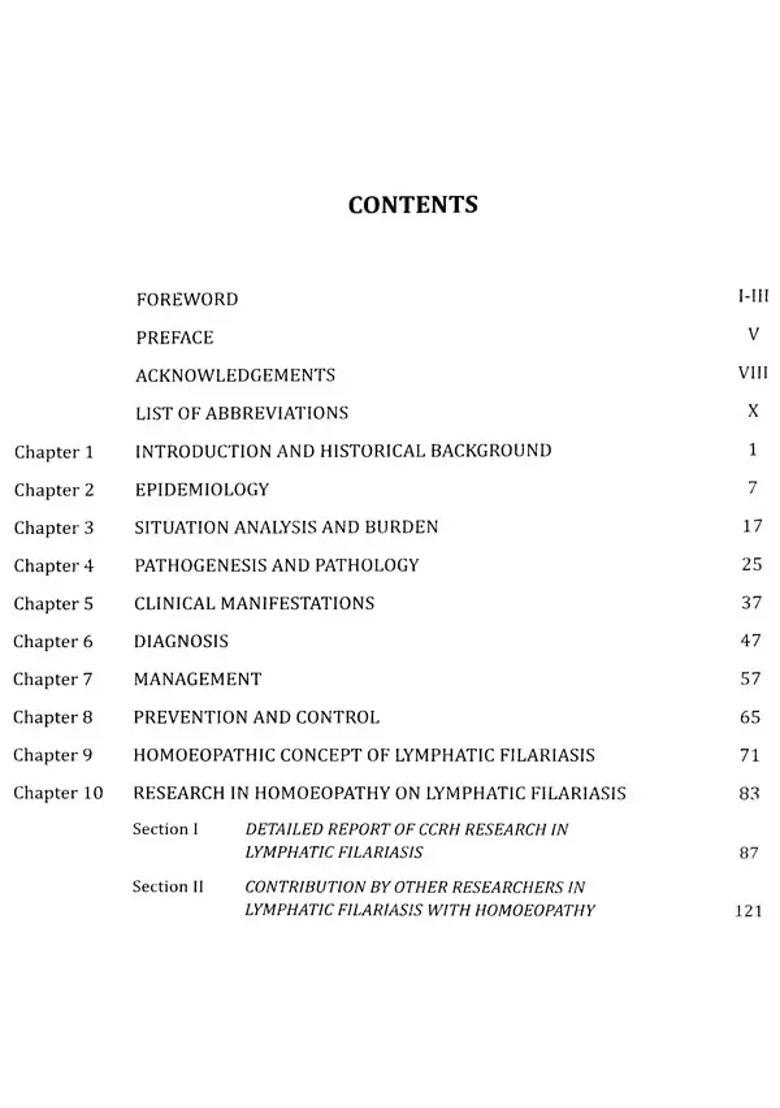Homoeopathic Approach - Lymphatic Filariasis (An Old Book) - Indya
