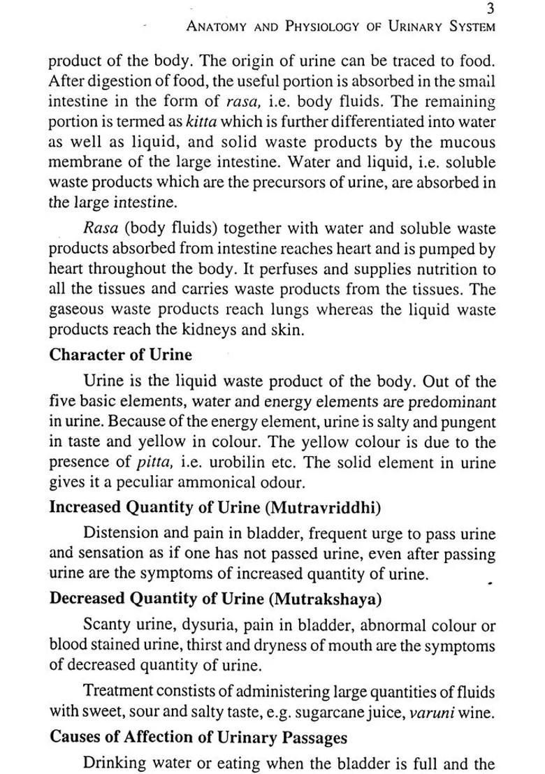 Urology in Ayurveda (Bastivijnana) - Indya