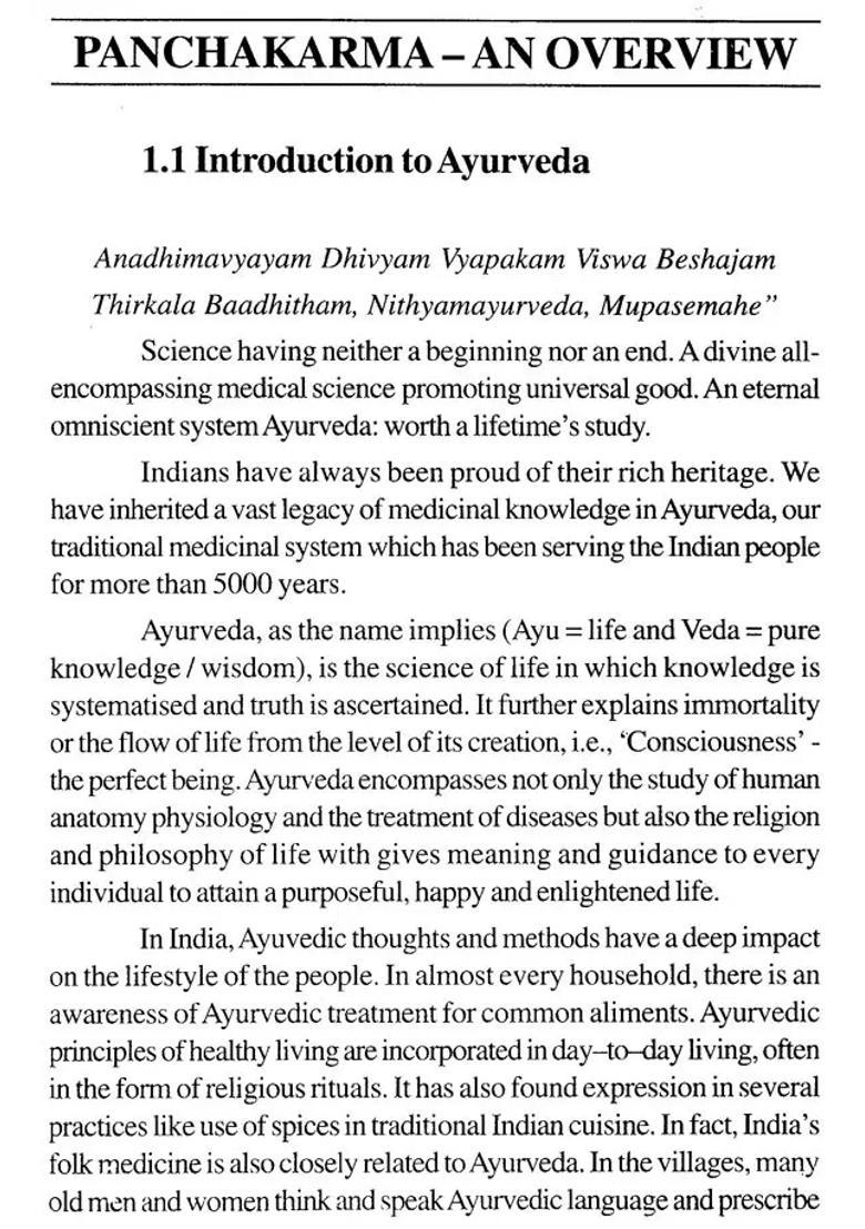 Eseentials of Panchkarma - Indya