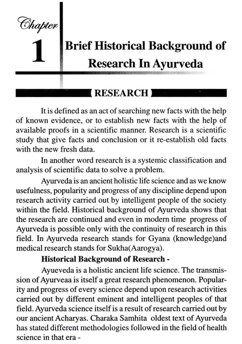 Research Methodology and Medical Statistics (BAMS Final Year) - Indya