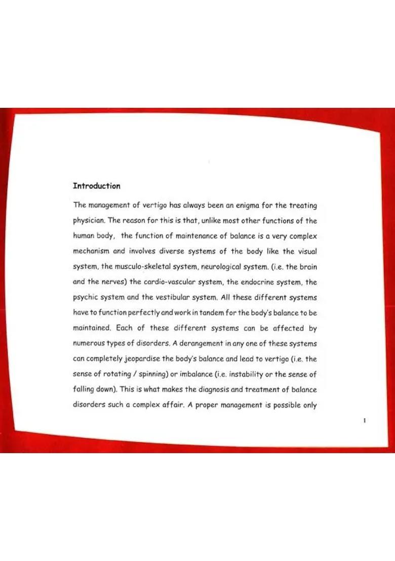 Physical Therapy for Balance Disorder Patients (With CD) - Indya