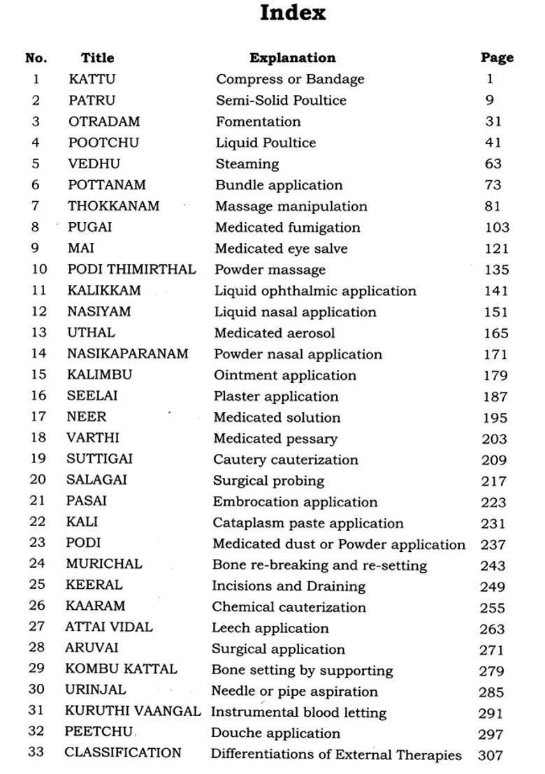 A Complete Manual On Siddha External Therapies (An Old and Rare Book) - Indya