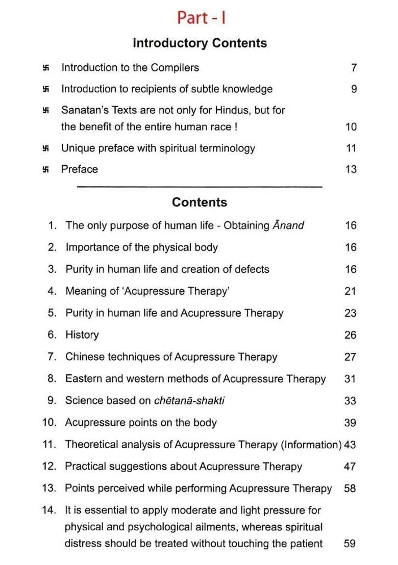 Accupressure Therapy for overcoming Physical, Psychological and Spiritual Distress (Introduction) and Common Ailments Set of 2 Vol - Indya