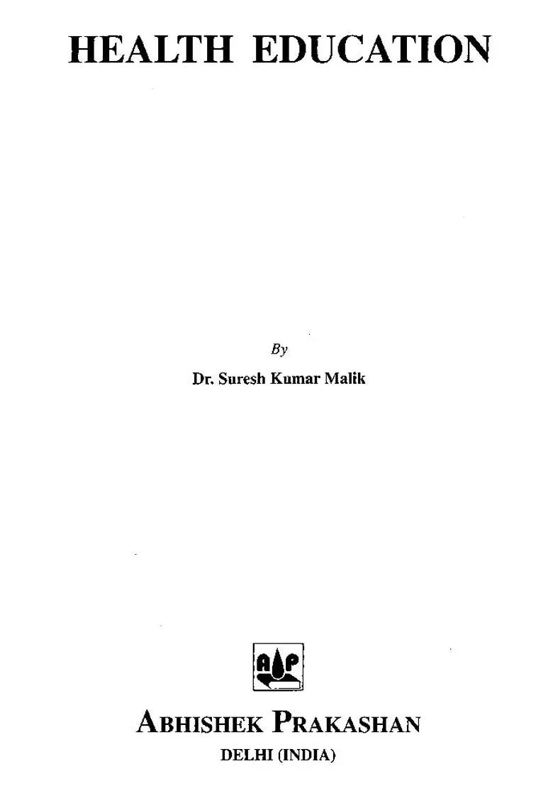 Health Education - Indya