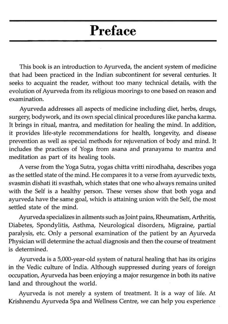 Ayurveda- Complete Medical System in World - Indya