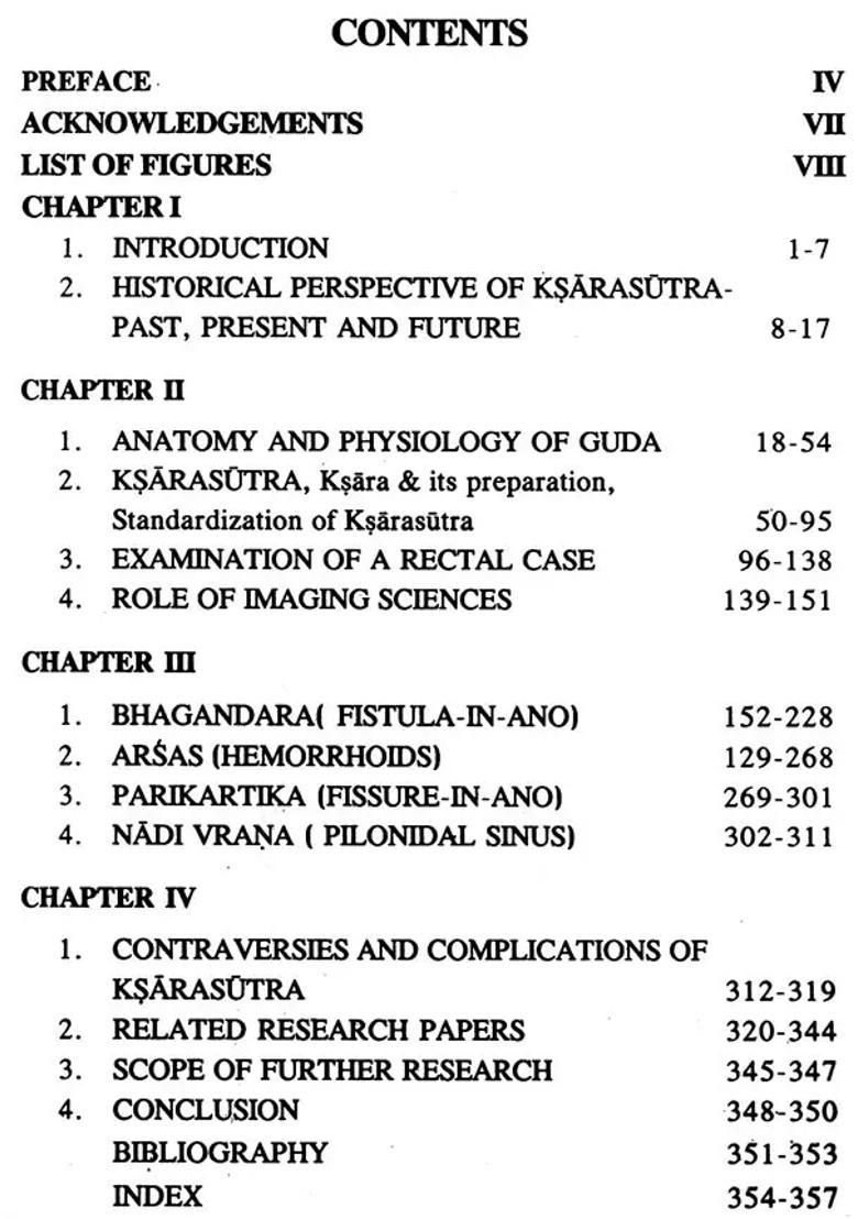 Recent Advances In Ksarasutra- Ksarasutra in the Light of Contemporary Medicine with a Critical Review - Indya