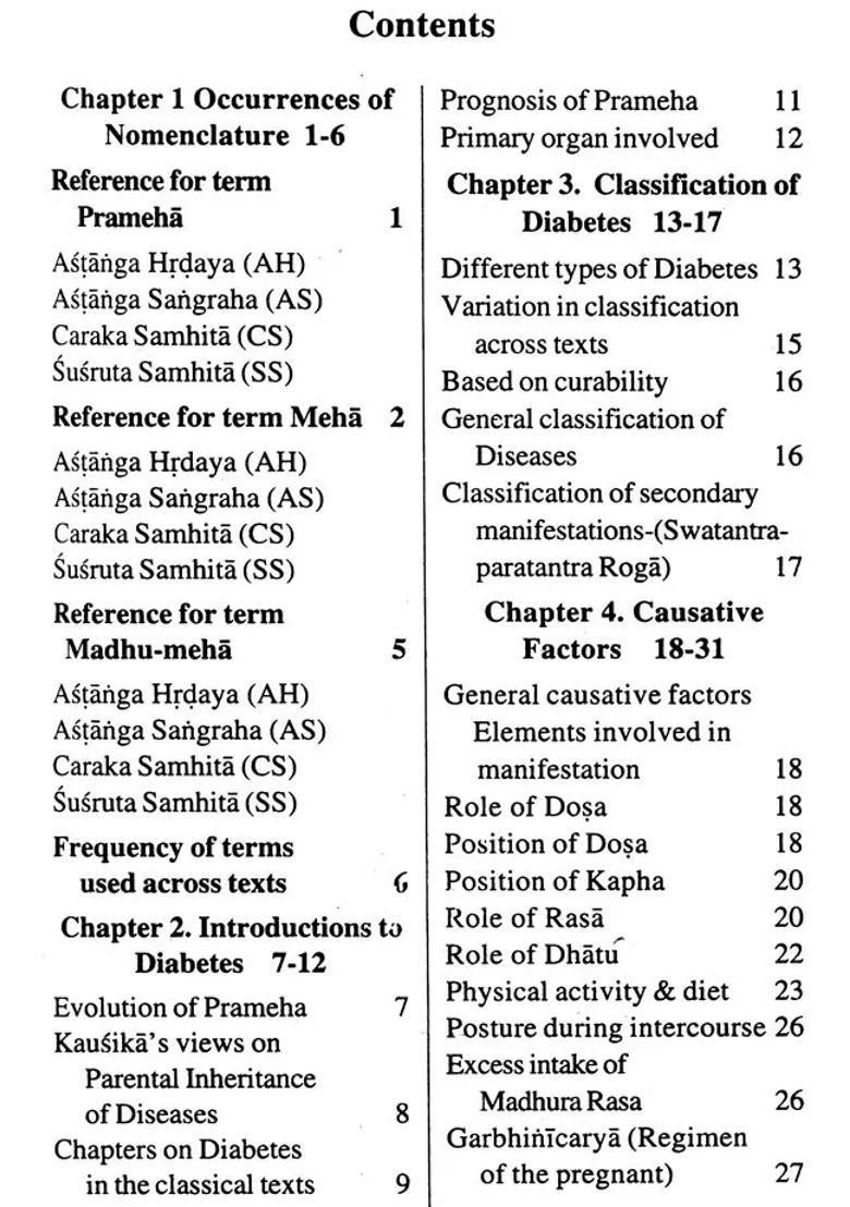 Prameha- An Ayurvedic Concordance Of Textual References From Brhatrayis (A Complete Compilation of Diabetes from Brhatrayis) - Indya