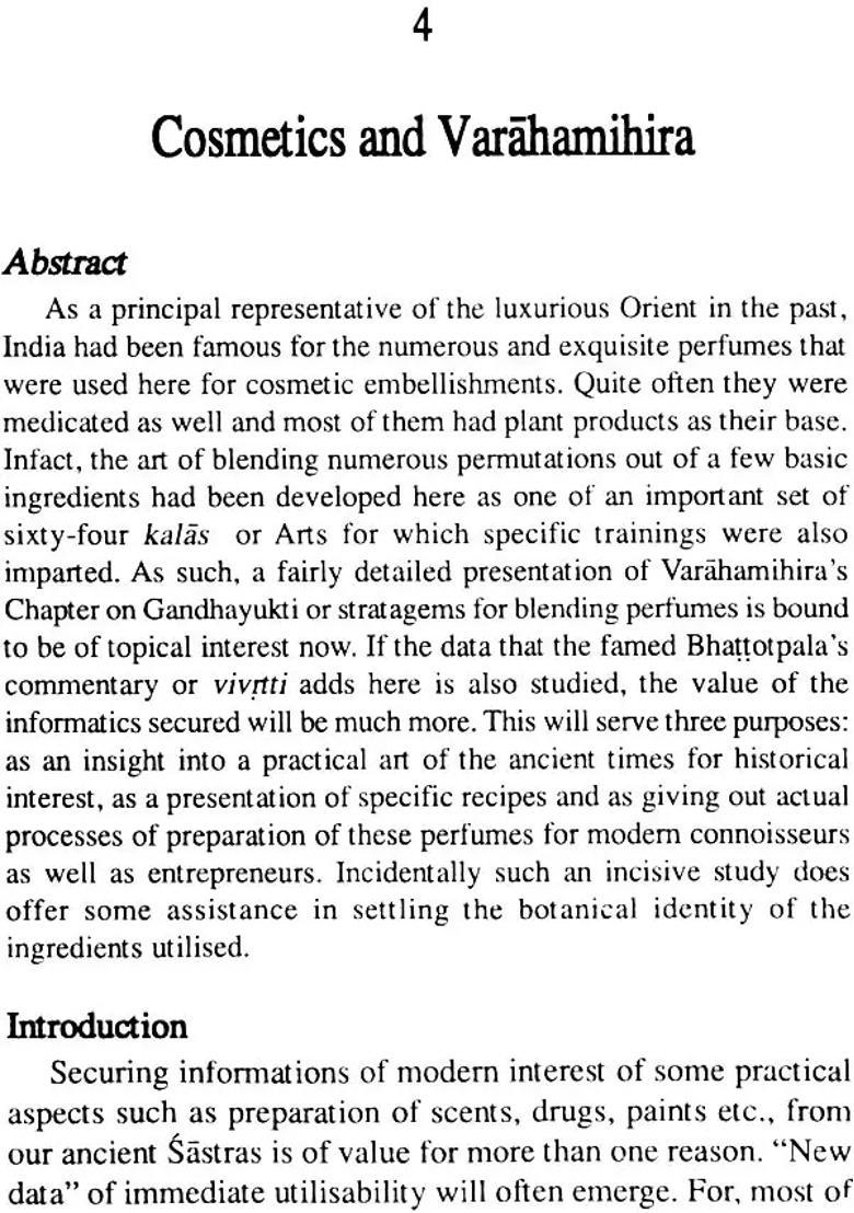 Ayurvedic Technical Studies and Herbal Cosmetics of Ancient India - Indya