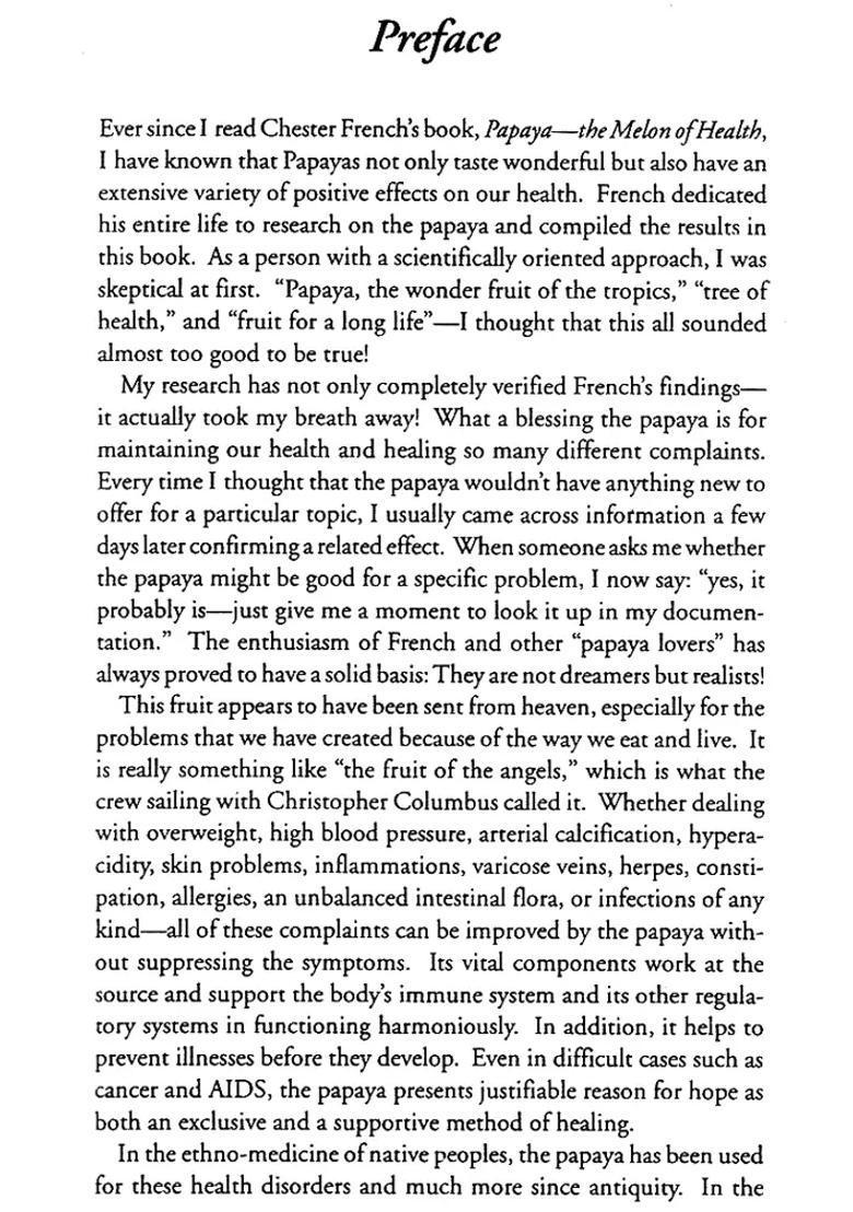 Healing Power of Papaya - Indya