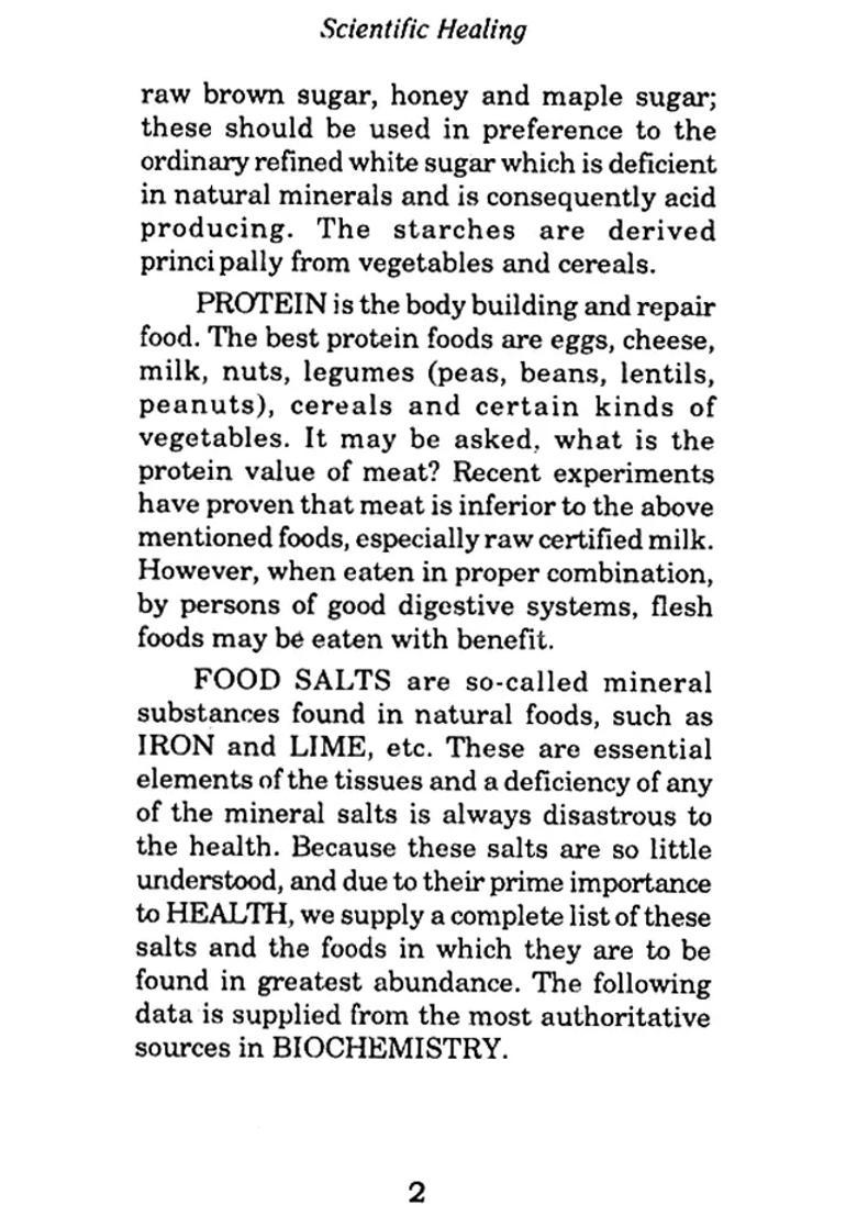 Scientific Healing with Foods, Minerals Colors - Indya