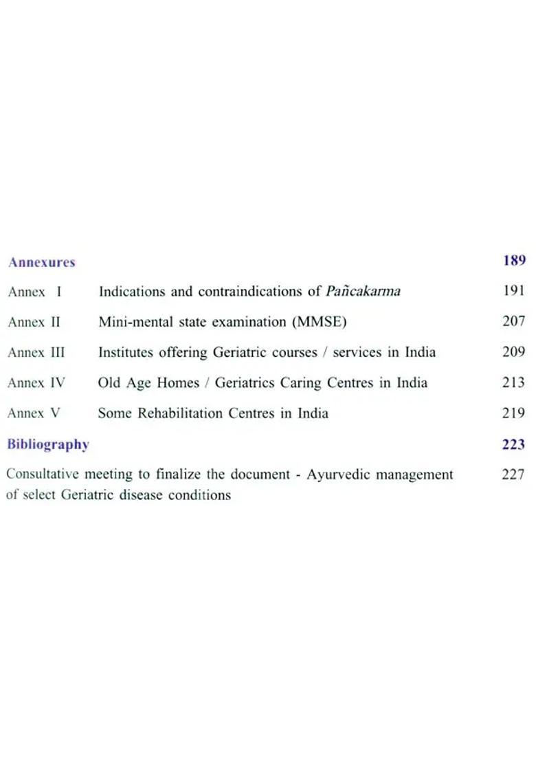 Ayurvedic Management of Select Geriatric Disease Conditions - Indya