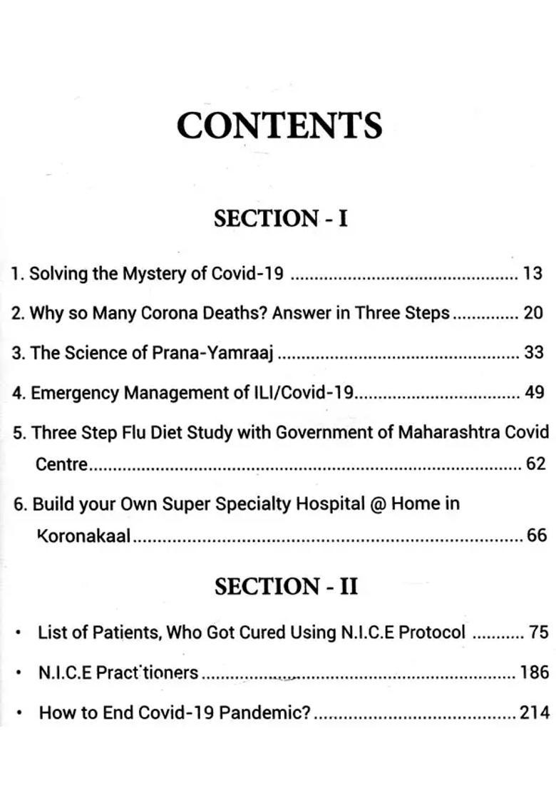 NICE Way to Cure Covid-19 - 5000 patients Cured With Zero MedicineMoneyMortality - Indya