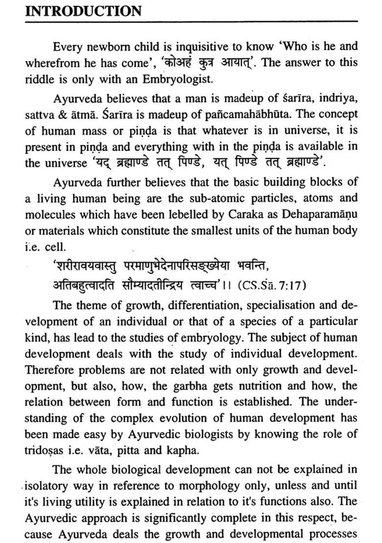 Ayurvedic Concepts of Human Embryology - Indya