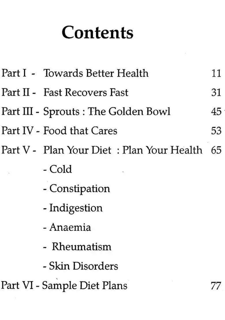 Food Principles for Healthy Living - Indya