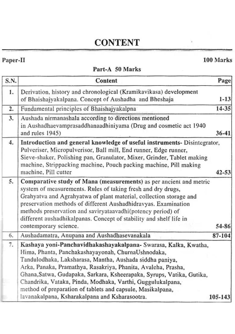 A Text Book of Bhaishajya Kalpana Vijnanam - Indya