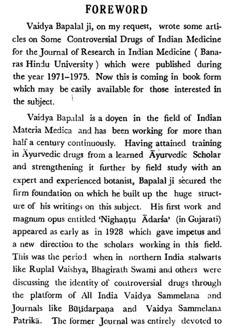 Some Controversial Drugs in Indian Medicine - Indya