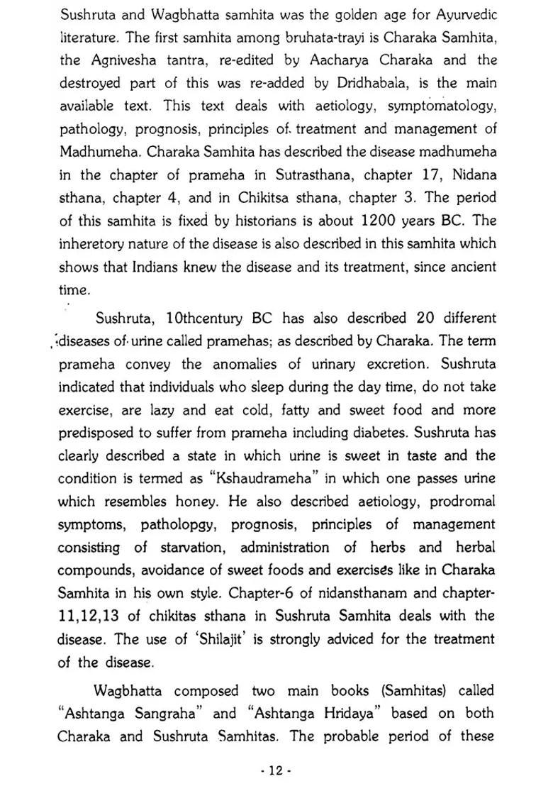 Diabetes Mellitus in Indian Medicine - Indya