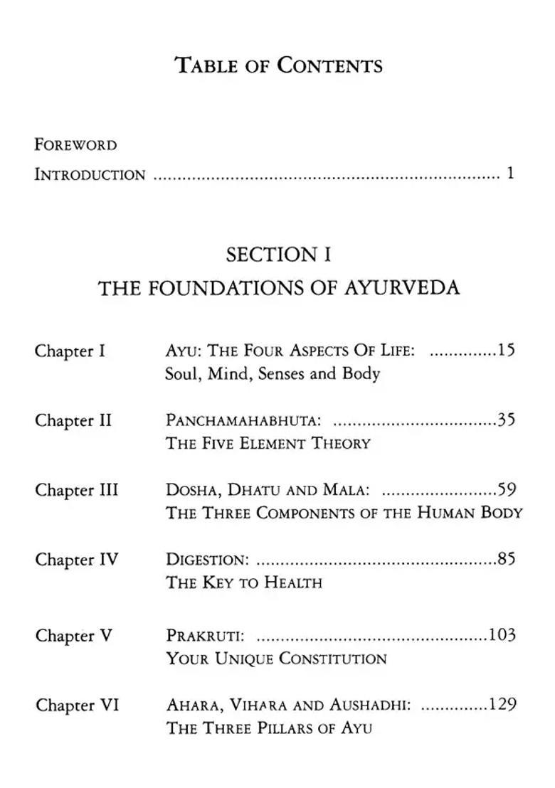 Ayurveda and Panchakarma (The Science of Helaing and Rejuvenation) - Indya