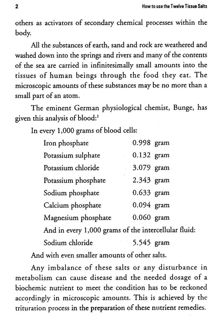 How to Use Twelve Tissue Salts - A Guide to the Biochemic Treatment (With Chapters on Balanced Diet, Bodys Need of Minerals and Vitamins) - Indya