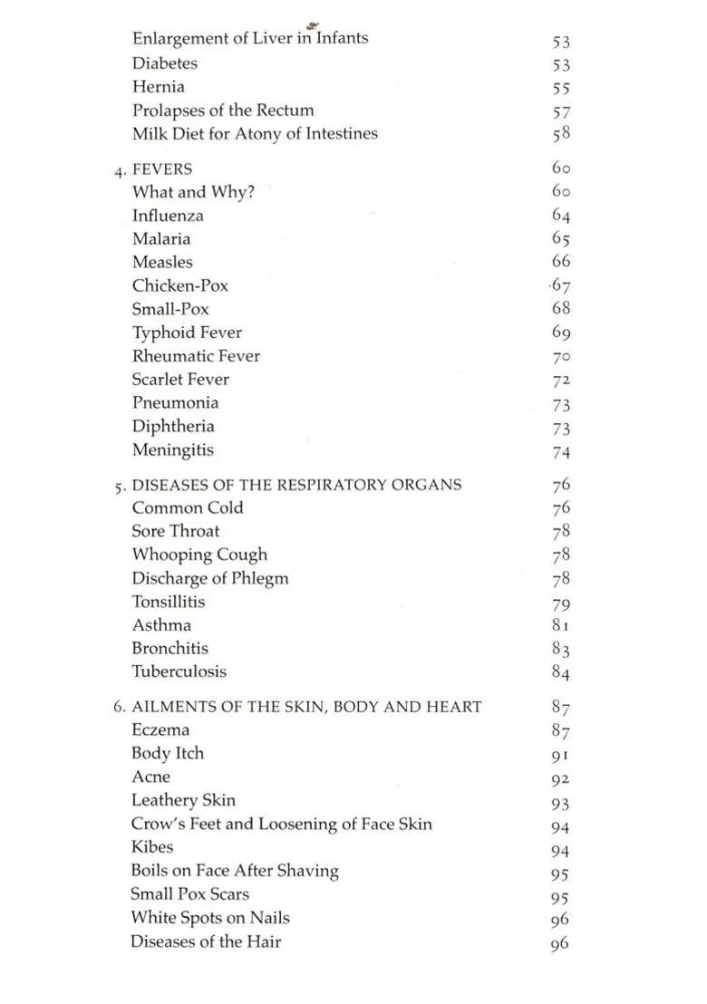 Nature Cure for Common Diseases - Indya