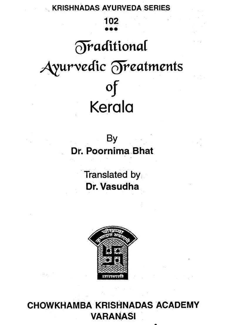 Traditional Ayurvedic Treatments of Kerala - Indya