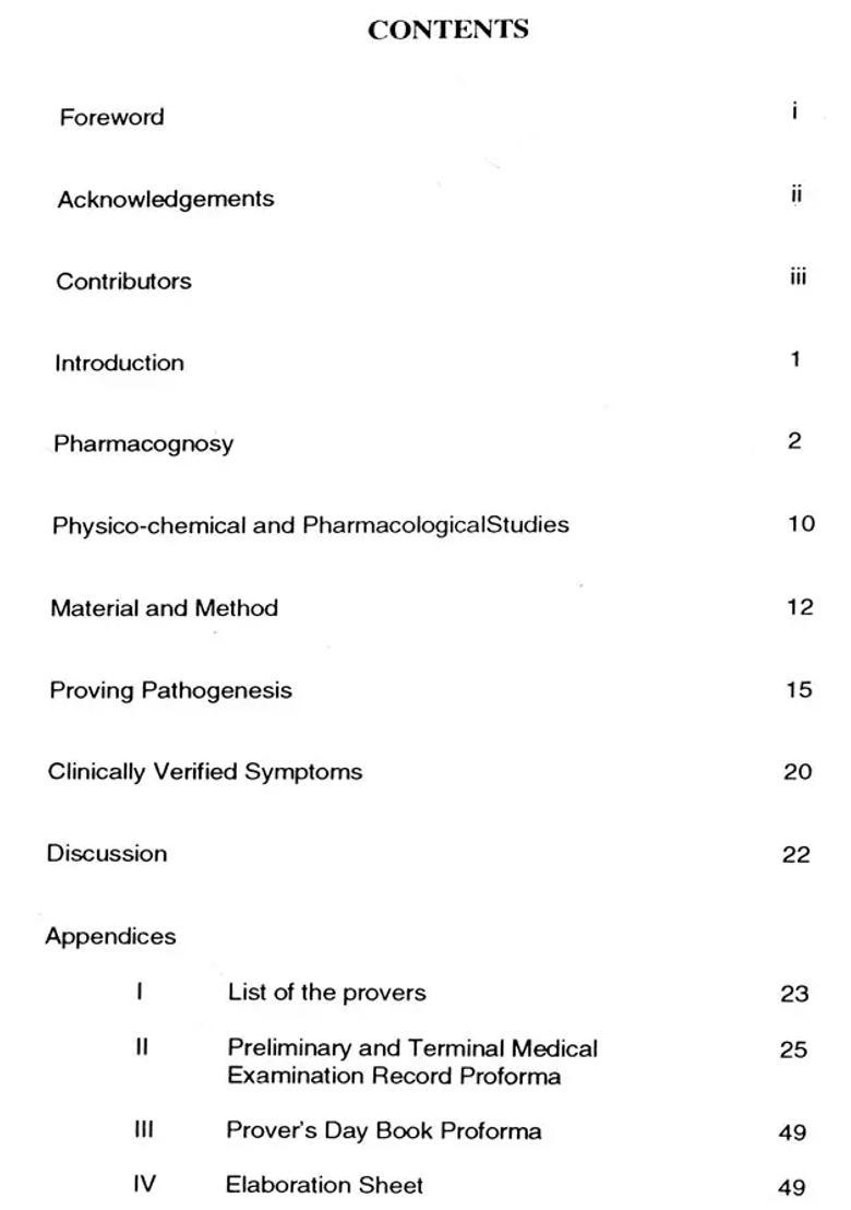 A Proving of Atista Indica - Incorporating Clinically Verified Symptoms (An Old and Rare Book) - Indya