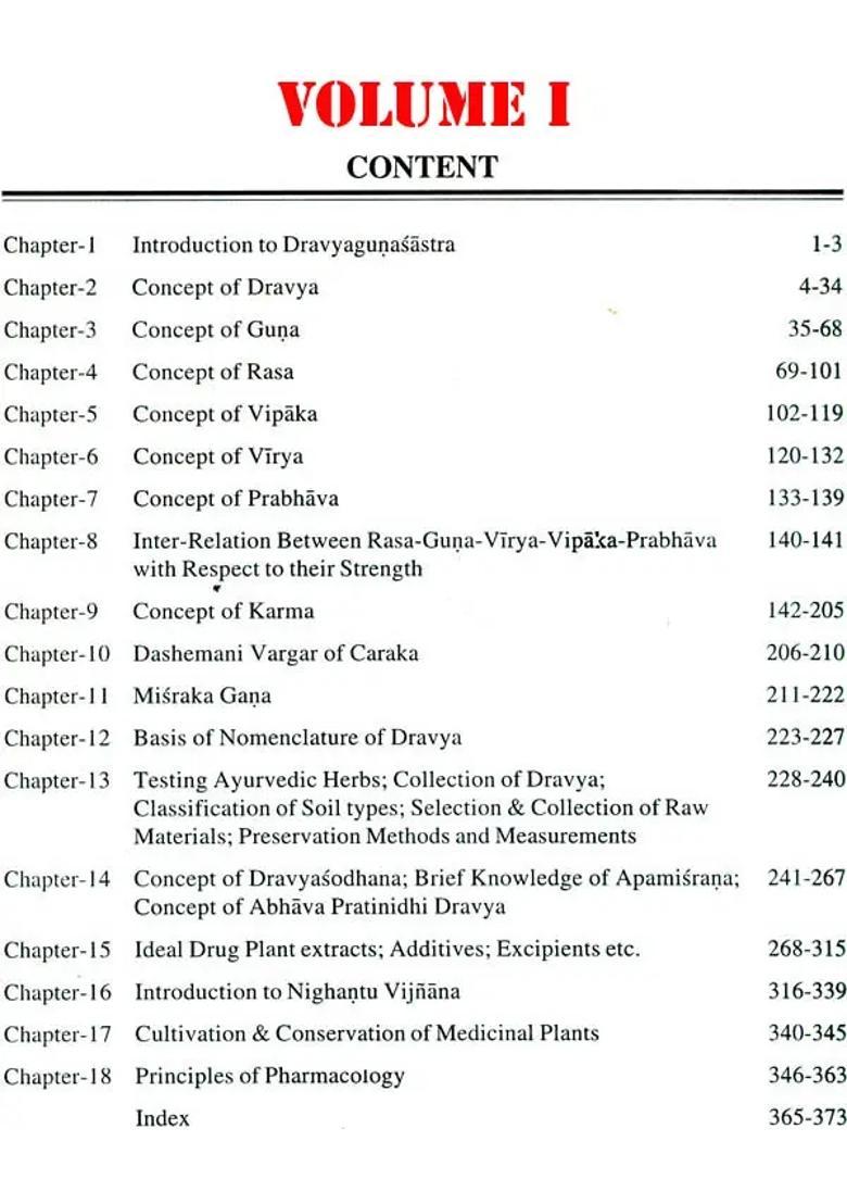 A Text Book of Dravyaguna Vijnana (Set of 2 Volumes) - Indya