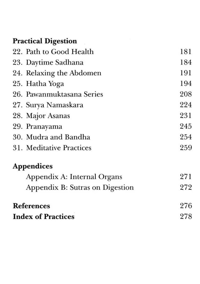 The Practices of Yoga for the Digestive System (The Golden Jubilee Edition) - Indya