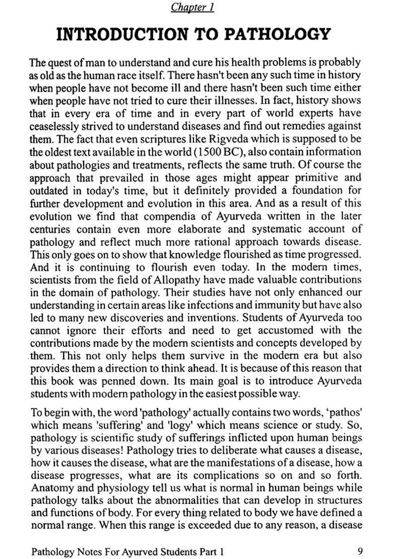 Pathology Notes for Ayurved Students (Set of 2 Volumes) - Indya