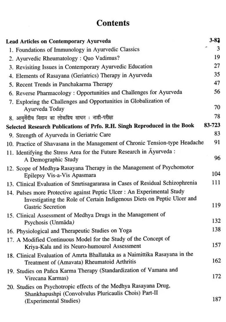 Contemporary Ayurveda (A Biography) - Indya