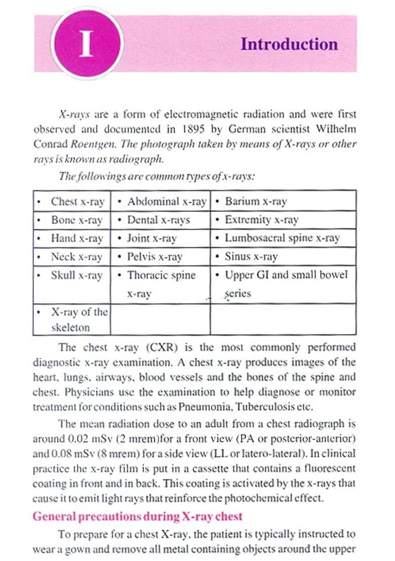 Chest X-Ray and its Interpretation - Indya